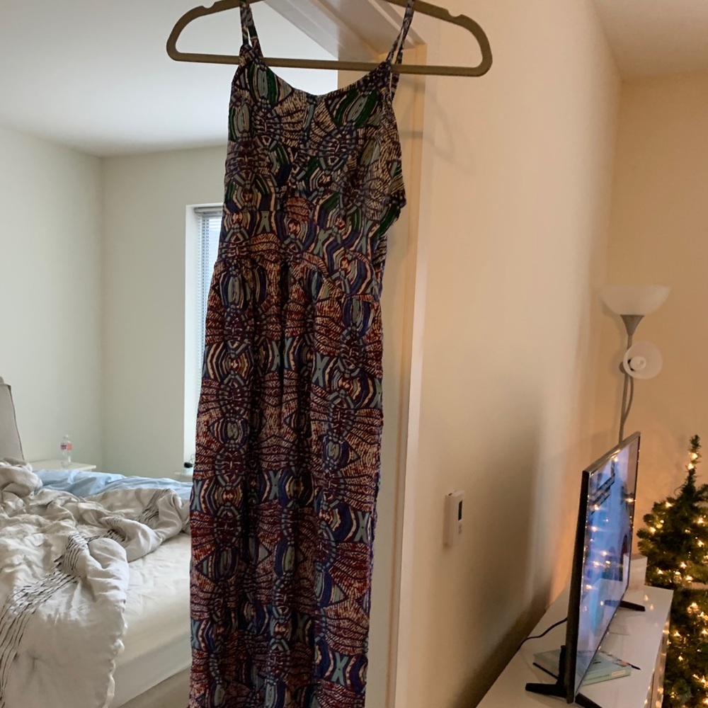 Patterned Maxi Dress NWOT